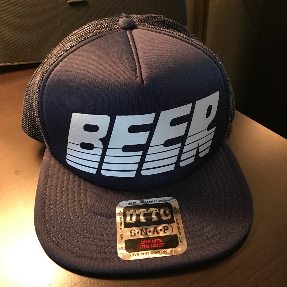 Brand new "Beer" Snapback Trucker Hat